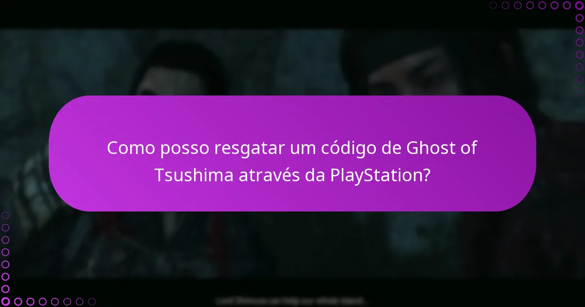Como posso gerir os meus direitos para Ghost of Tsushima?