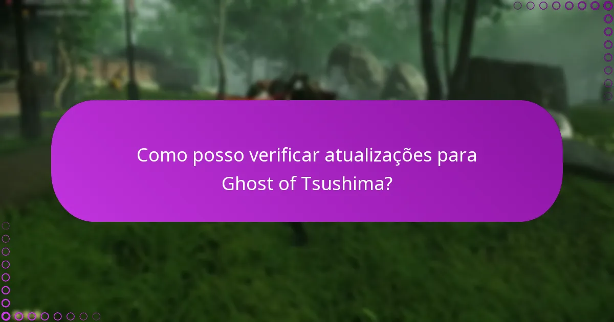 Como gerenciar os meus direitos de acesso para o DLC de Ghost of Tsushima?