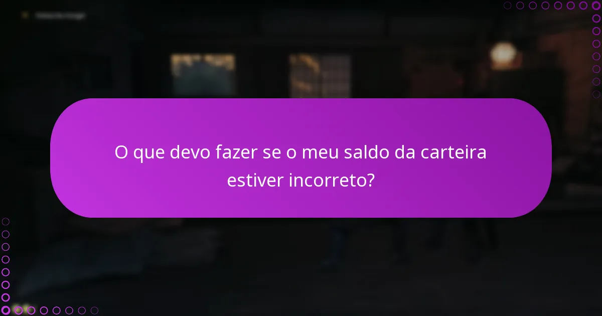 Quais são as diferenças nas transações da carteira entre plataformas?