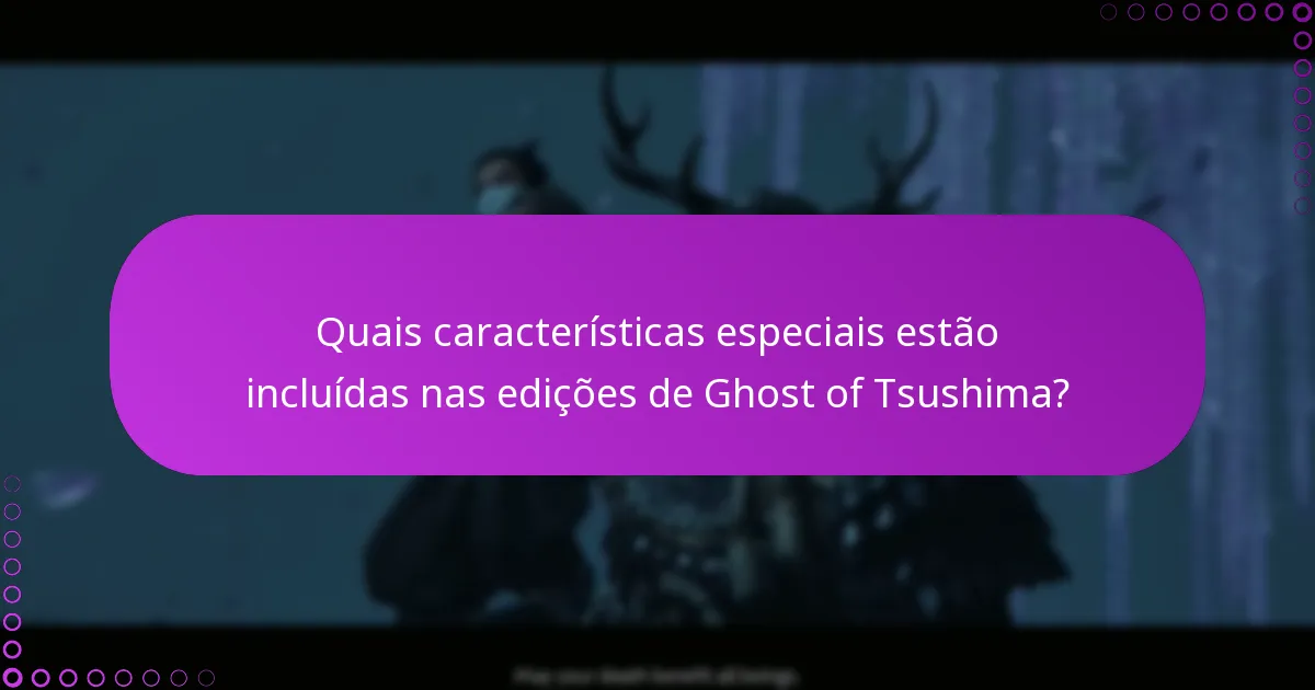 Como posso gerir os meus direitos para Ghost of Tsushima?