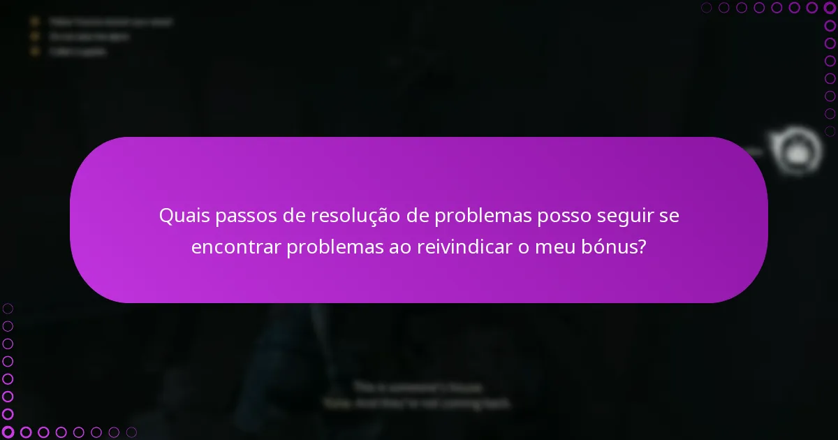 Quais métodos alternativos posso usar para verificar a minha elegibilidade para o bónus?