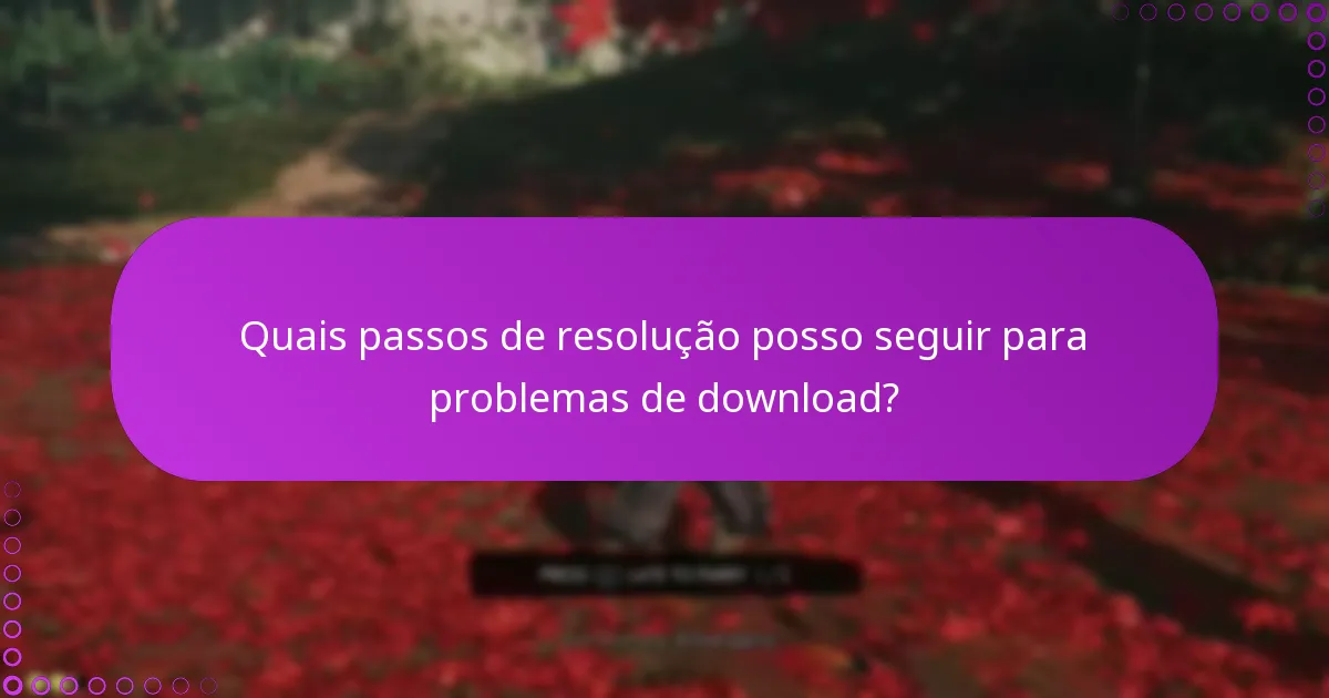 Quais problemas comuns ocorrem com o DLC de Ghost of Tsushima?