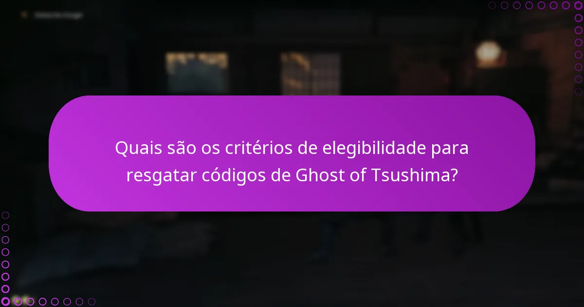 Quais são os métodos alternativos para aceder a conteúdos digitais de Ghost of Tsushima?