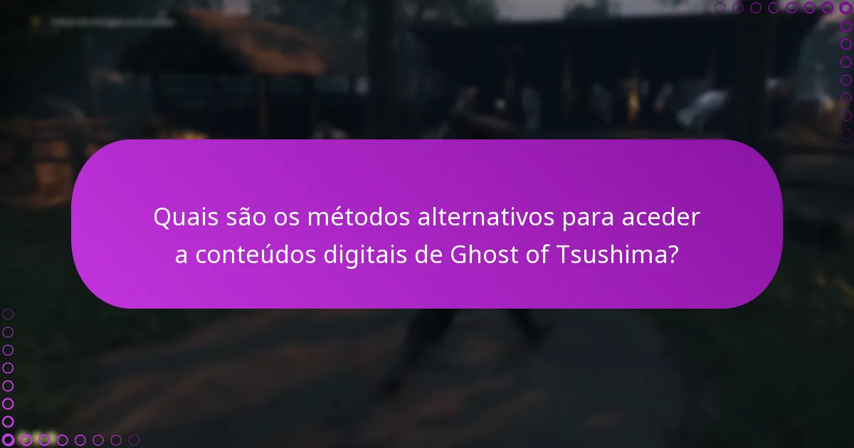 Quais são os riscos associados ao resgate de códigos de Ghost of Tsushima?